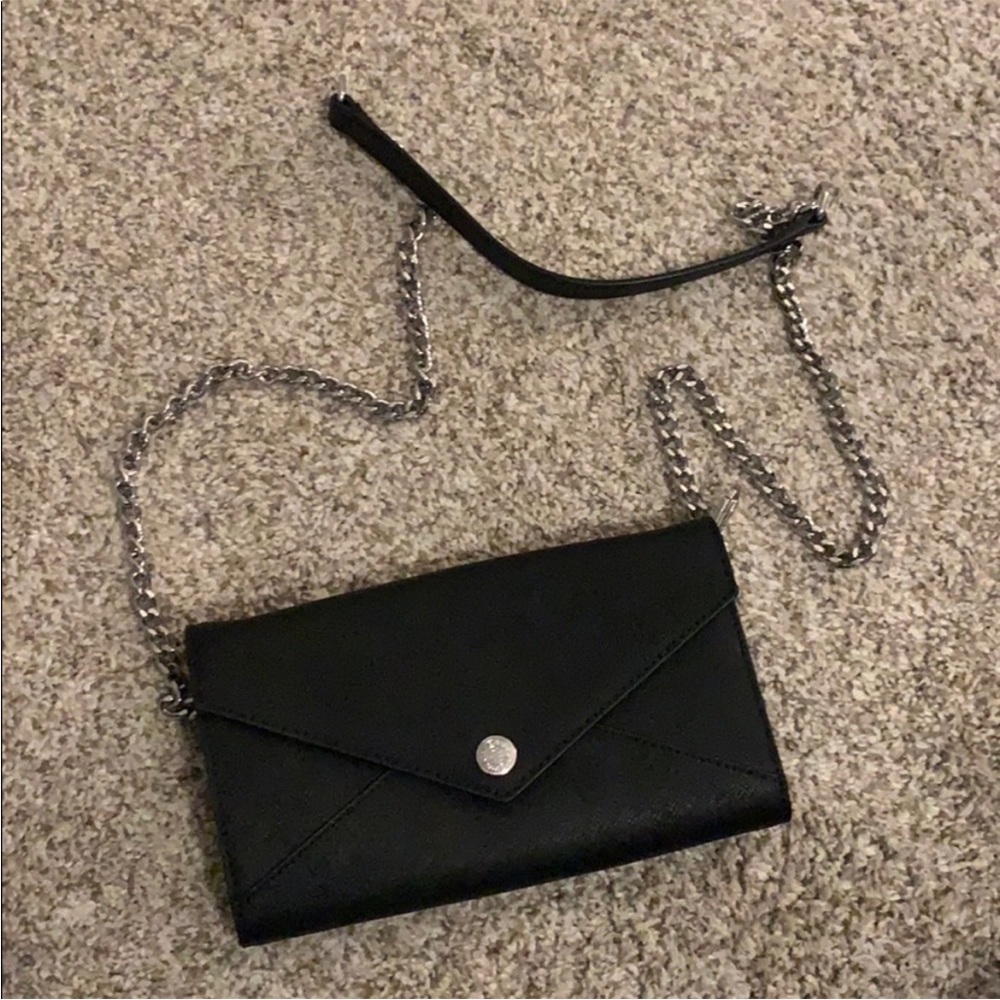 Rebecca Minkoff Elegant Black Chain Clutch